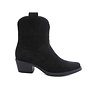 Cowboystiefel Schwarzes Wildleder Kurz