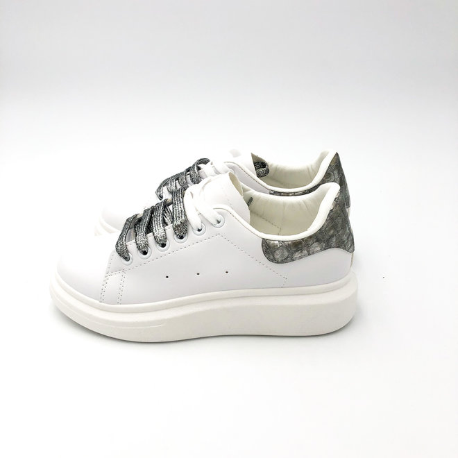Sneakers Alexis Wit Zilver - Smile Favorites
