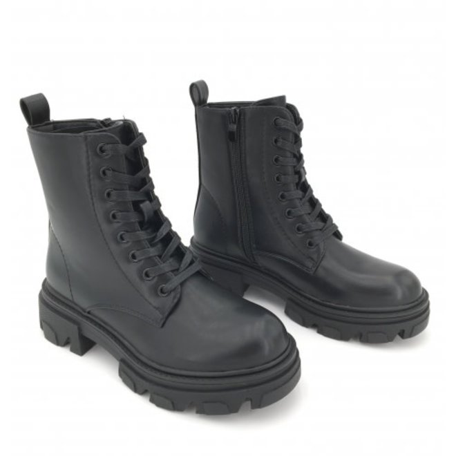 Veterboots Zwart - Smile Favorites