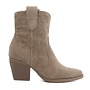 Kurze Cowboystiefel Taupe Khaki Suedine Short Star
