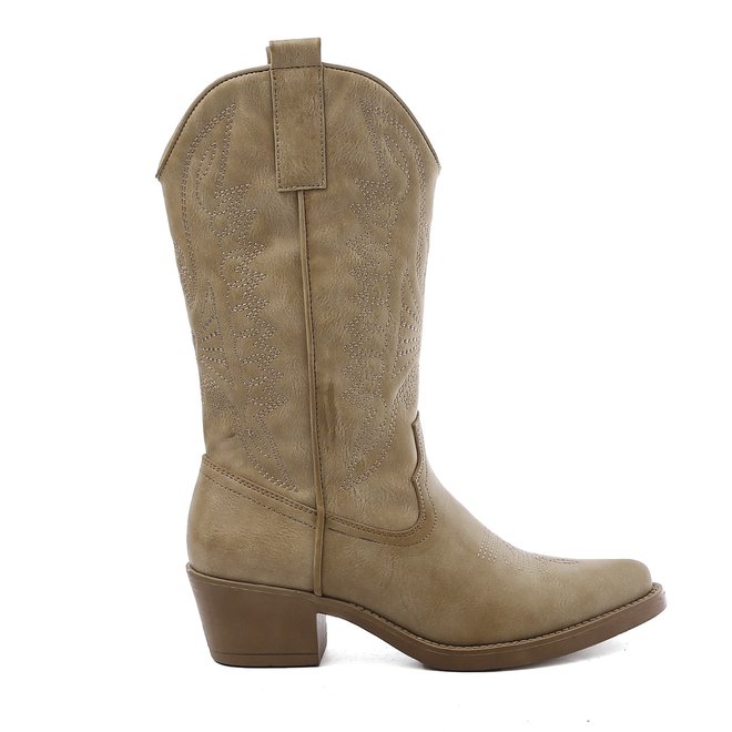 Cowboylaarzen Kaki