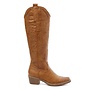 Cowboystiefel Camel hoch Kunstleder
