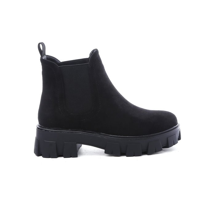 Chelsea boots Zwart Suède