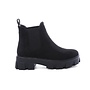 Chelsea-Stiefel Schwarzes Wildleder