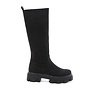 Chelsea-Stiefel High Schwarzes Wildleder