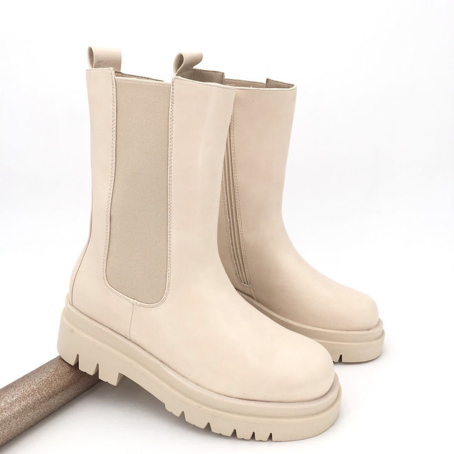 Chelsea boots Beige