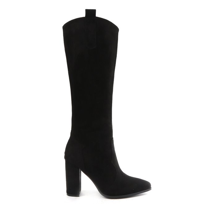 Stiefel Suedine Schwarz