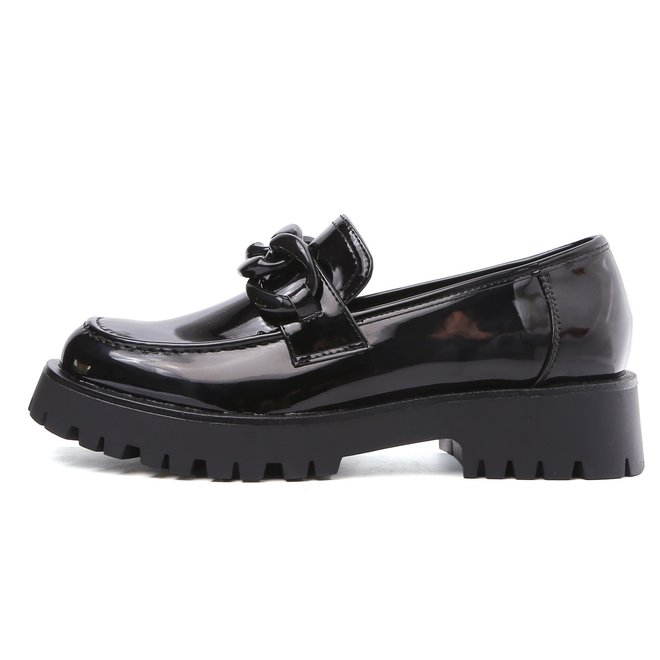 Loafers Zwart lak Chain