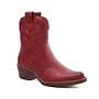 Cowboystiefel kurz Rot