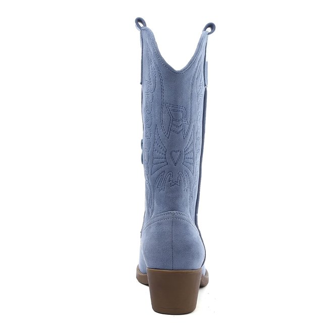 Cowboystiefel blau