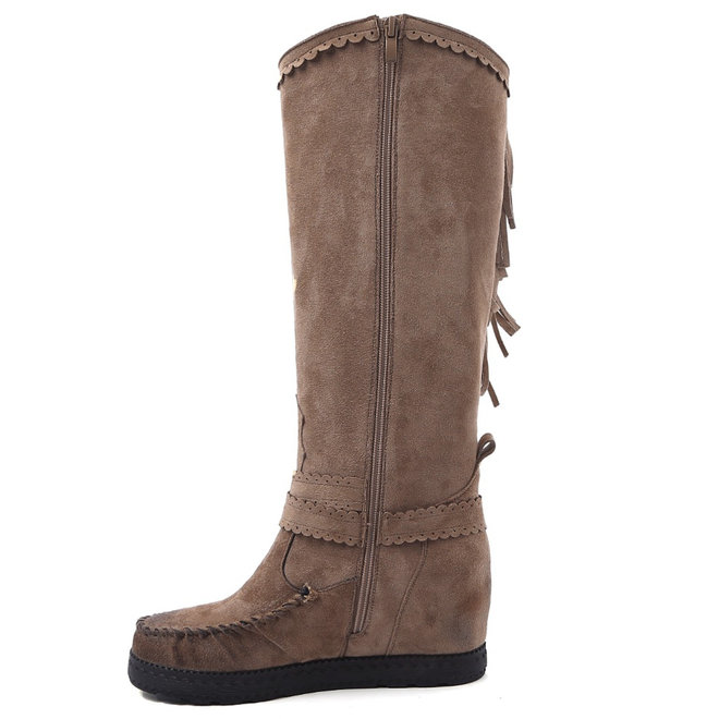 Bohemian boots Khaki  Franjes Hoog