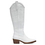 Cowboystiefel hoch Weiß