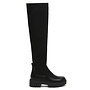 Sockenstiefel Schwarz Overknee