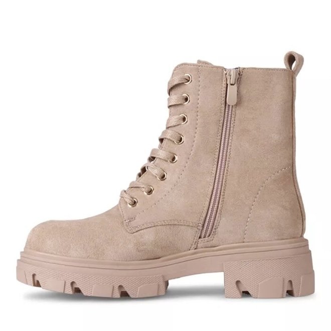 Veterboots Khaki Suedine