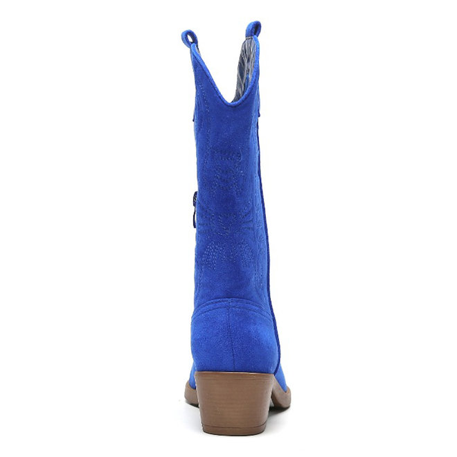 Cowboystiefel Kobaltblau