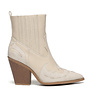 Cowboystiefel Beige kurz Flame
