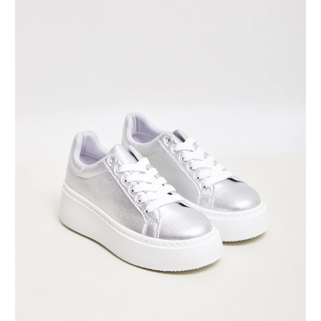 Sneakers Zilver