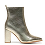 Stiefelette Gold