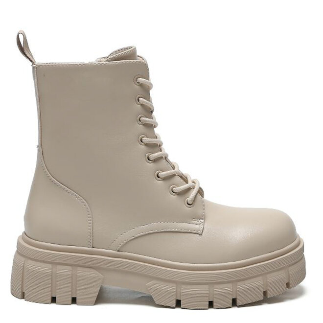 Veterboots Beige Plateau Zool