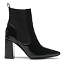 Stiefelette Schwarzer Lack
