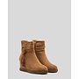 Stiefelette Camel Suedine Fransen