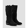 Cowboy Stiefel Schwarz Suedine Bohemian