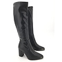 Stiefel Schwarz Lederlook