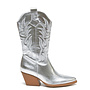 Cowboystiefel Silber Nahten
