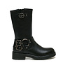 Schnallenstiefel Schwarz