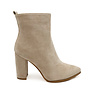 Stiefelette Beige