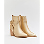 Stiefelette Goldschnalle