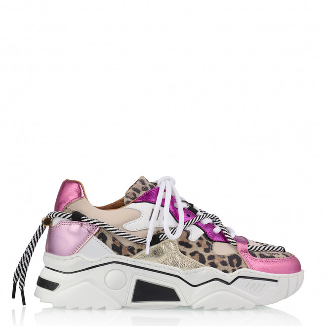 DWRS sneakers fuchsia JUPITER leopard