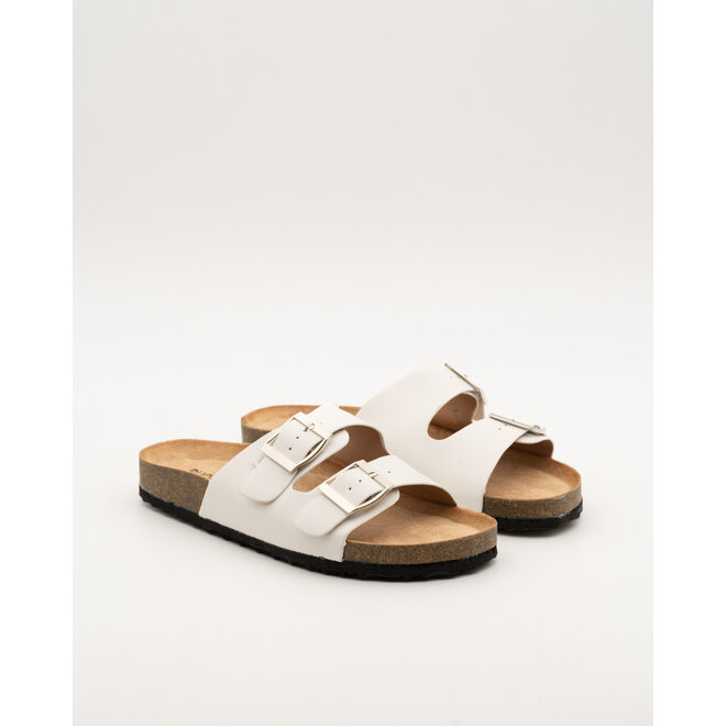 Sandalen Wit Gespen