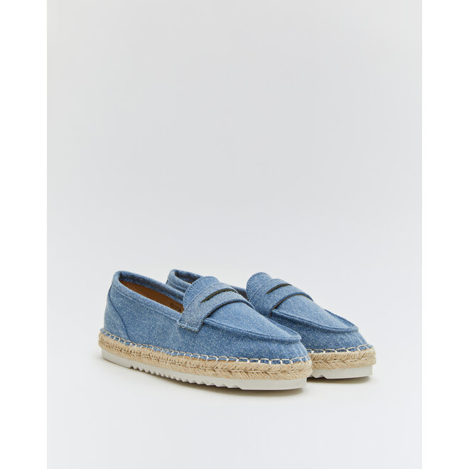 Espadrilles Jeans Blauw