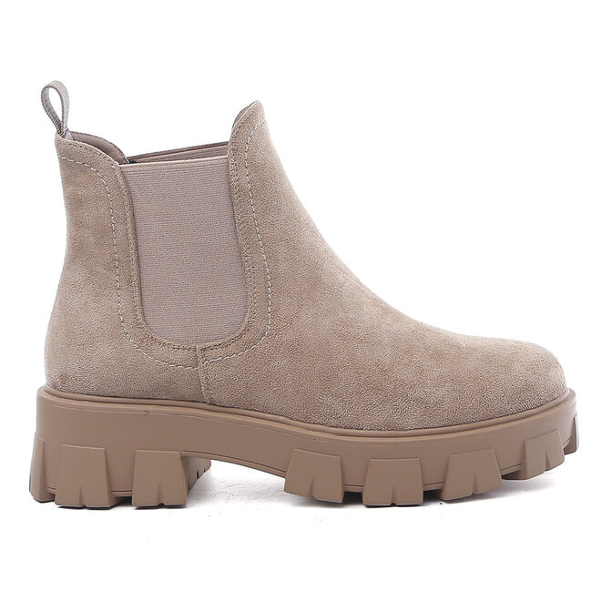 Chelsea boots Khaki Suedine