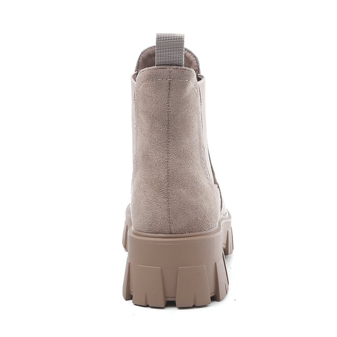 Chelsea boots Khaki Suedine