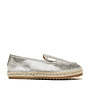 Espadrilles Silber Metallic