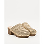 Clogs Gold Bohemian