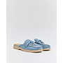 Slipper Blau Suedine Charms