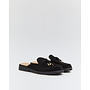 Slipper Schwarz Suedine Charms