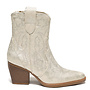 Kurze Cowboystiefel Gold Light Star