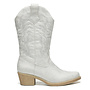 Cowboystiefel Silberne Spritznaht