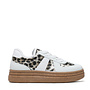 Turnschuhe Weiß Samba Leopard