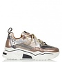 DWRS Turnschuhe PLUTO stone metallic