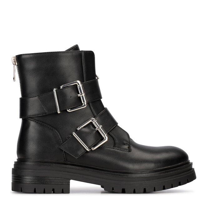 Biker boots Zwart Josie Enkel laarzen