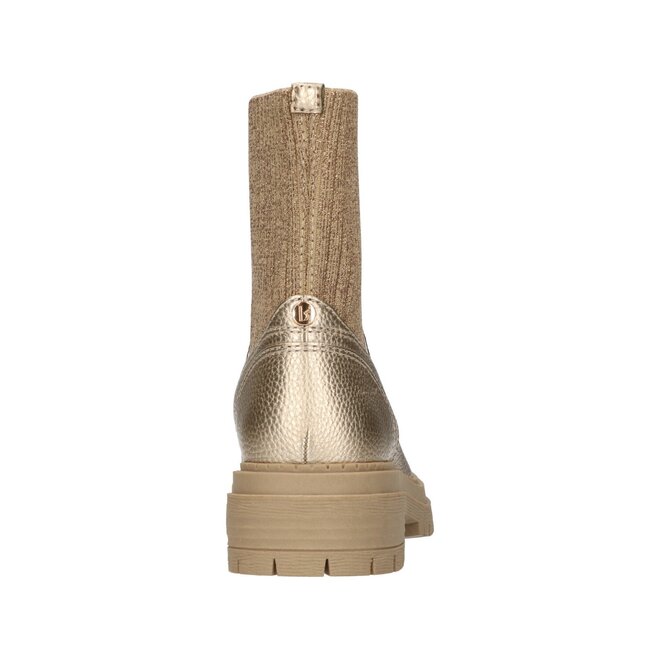 Boots Goud Knitted Zip