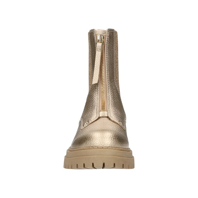 Boots Goud Knitted Zip