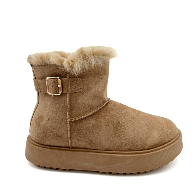 Ugie Boots Khaki Furr