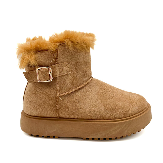 Ugie Boots Camel Furr