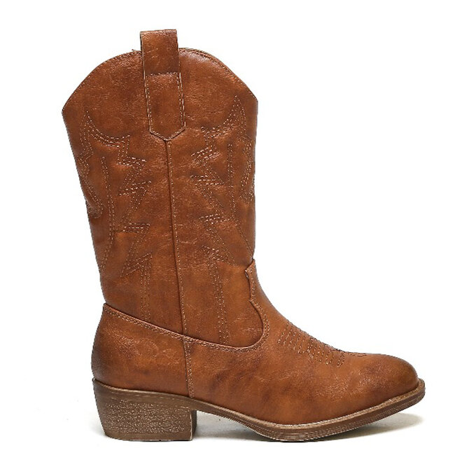 Cowboystiefel Mädchen Camel